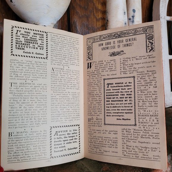 Vintage Ford Motor Co Home Almanac and facts booklet - August 1939 Collectible - Picture 4 of 10